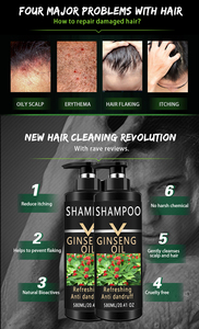 Uufine Sultfate gratuit rafraîchissant <span class=keywords><strong>antipelliculaire</strong></span> hommes Ginseng 580ml shampooing et après-shampooing <span class=keywords><strong>Gel</strong></span> douche pour hommes - Product Image 4