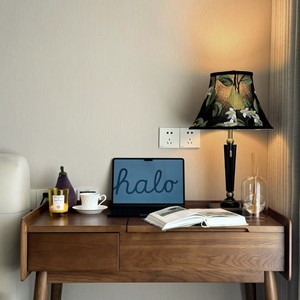 Lámpara de mesa estilo Wabi Sabi vintage francés E27 LED 220V para dormitorio, sala de estar, estudio, cuidado de la vista. - Product Image 3