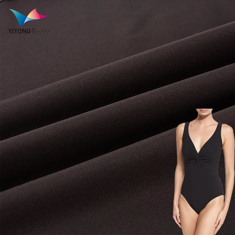 Nhà Cung Cấp Nylon Vải Không Thấm Nước 180 GSM Nylon Spandex 4 Cách Căng Vải 76% Nylon 24% Spandex Vải Cho Đồ Bơi