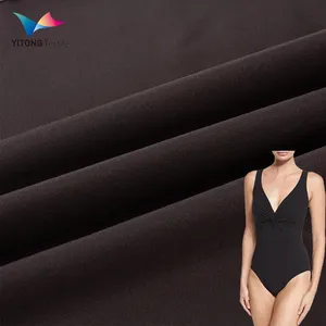 موردو أقمشة 180 جرامًا/متر مربع قماش نايلون سبانديكس 4 طرق قابل للتمدد 76% نايلون 24% قماش سبانديكس لملابس السباحة