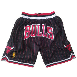 2024 Hoge Kwaliteit Amerikaanse Basketbal Nbaing Shorts Gewoon Heren Mesh Shorts Voor Alle 32 Teams - Product Image 6