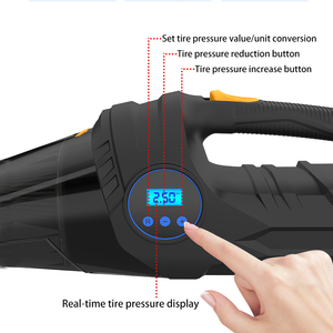 <span class=keywords><strong>CARSUN</strong></span> เครื่องดูดฝุ่นแบบพกพา4 In 1,กำลังไฟ185905 12V 100W ทำความสะอาดรถแบบเปียกและแห้งพร้อมเครื่องอัดอากาศ - Product Image 5