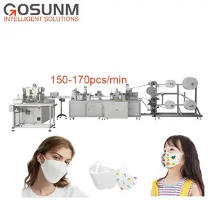 GOSUNM KF94 maske elastik makinesi üretim 3D balık maskesi makinesi kf94 maskesi kore