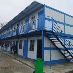 Maison de <span class=keywords><strong>camping</strong></span> extérieure de 20 pieds, maison préfabriquée modulaire pliable Z/X, maison conteneur portable, personnalisation possible, mini-maison - Product Image 3