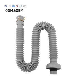 ท่อระบายน้ำแบบยืดหดได้ ดีไซน์ทันสมัย ป้องกันกลิ่น สำหรับห้องน้ำและห้องครัว - Product Image 1