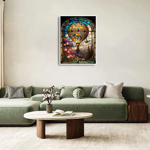 Offre Spéciale diamant peinture Art ensemble <span class=keywords><strong>montgolfière</strong></span> à l'extérieur de <span class=keywords><strong>la</strong></span> fenêtre personnalisé diamant peinture ensemble décoration de <span class=keywords><strong>la</strong></span> maison - Product Image 2
