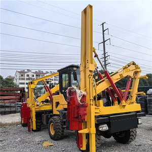 Pileuse <span class=keywords><strong>de</strong></span> poteaux <span class=keywords><strong>de</strong></span> garde-corps sur roues – Équipement <span class=keywords><strong>de</strong></span> pose rapide <span class=keywords><strong>de</strong></span> poteaux <span class=keywords><strong>de</strong></span> garde-corps - Product Image 3