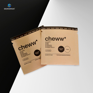 Compostable Small Size <strong>Sachet</strong> for Tea Coffee Powder Packaging the Snack Food Packaging Pouch Kraft Paper <strong>Sachet</strong> - Product Image 5