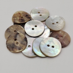 Nhà máy bán buôn trực tiếp nhiều loại vật liệu, khuy áo vỏ sò tự nhiên 2 lỗ - Product Image 5