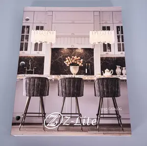 Factory price lighting supplement catalogue print