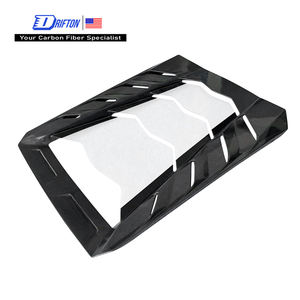 Cubierta de tapa de motor trasero de fibra de carbono estilo MSY para Lamborghini Huracan LP610 LP580 2014-2019 - Product Image 1