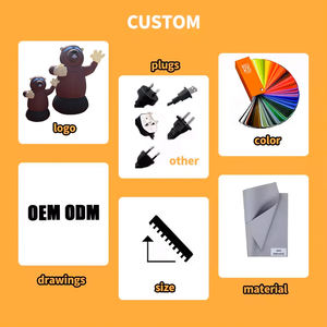 Structures Gonflables Publicitaires pour Parades : Décoration Animale Géante Gonflable, Marmottes Gonflables pour Événements de Carnaval - Product Image 5