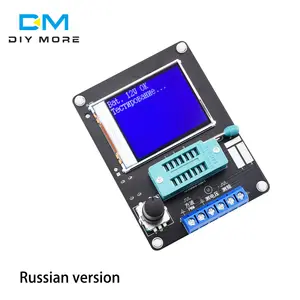 Rus GM328A transistör test cihazı dijital multimetre elektrik kapasite ölçer diyot triyot direnç radyo diyot test cihazı
