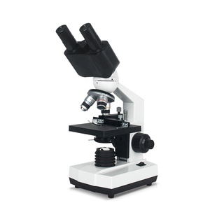 Microscopio binocular a precio de fábrica, microscopio biológico Médico Educativo 1600X, microscopio estéreo compuesto óptico para laboratorio - Product Image 1