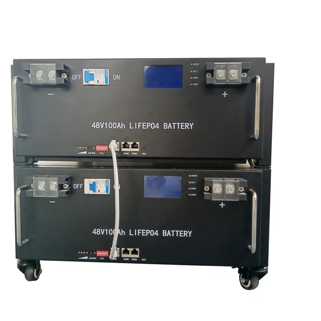 NencoPower Stackable Lithium Ion Battery 48V 10KW Hybrid Inverter Home Solar Energy Storage Battery