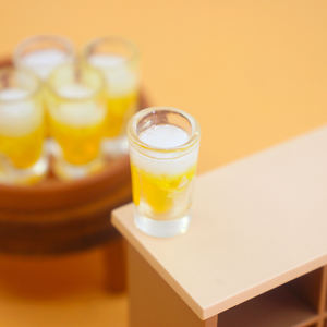 Miniatura de Vaso de Cerveza de Resina para Accesorios Artesanales DIY, Decoración de Mini Paisajes, Modelo de Comida, Juguete - Product Image 3