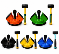 Ventouse de sol robuste de 60 kg pour le levage de carreaux métalliques, outil d'installation de revêtements de sol, OEM ODM personnalisé