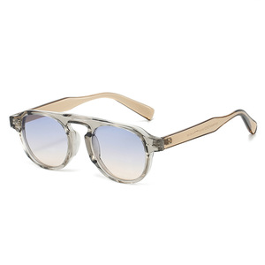 Gafas Tr90 de Lujo con Protección UV400, Gafas Negras, Pedidos en Línea, Gafas de Sol 2026, Gafas de Sol Redondas de Diseñador - Product Image 2