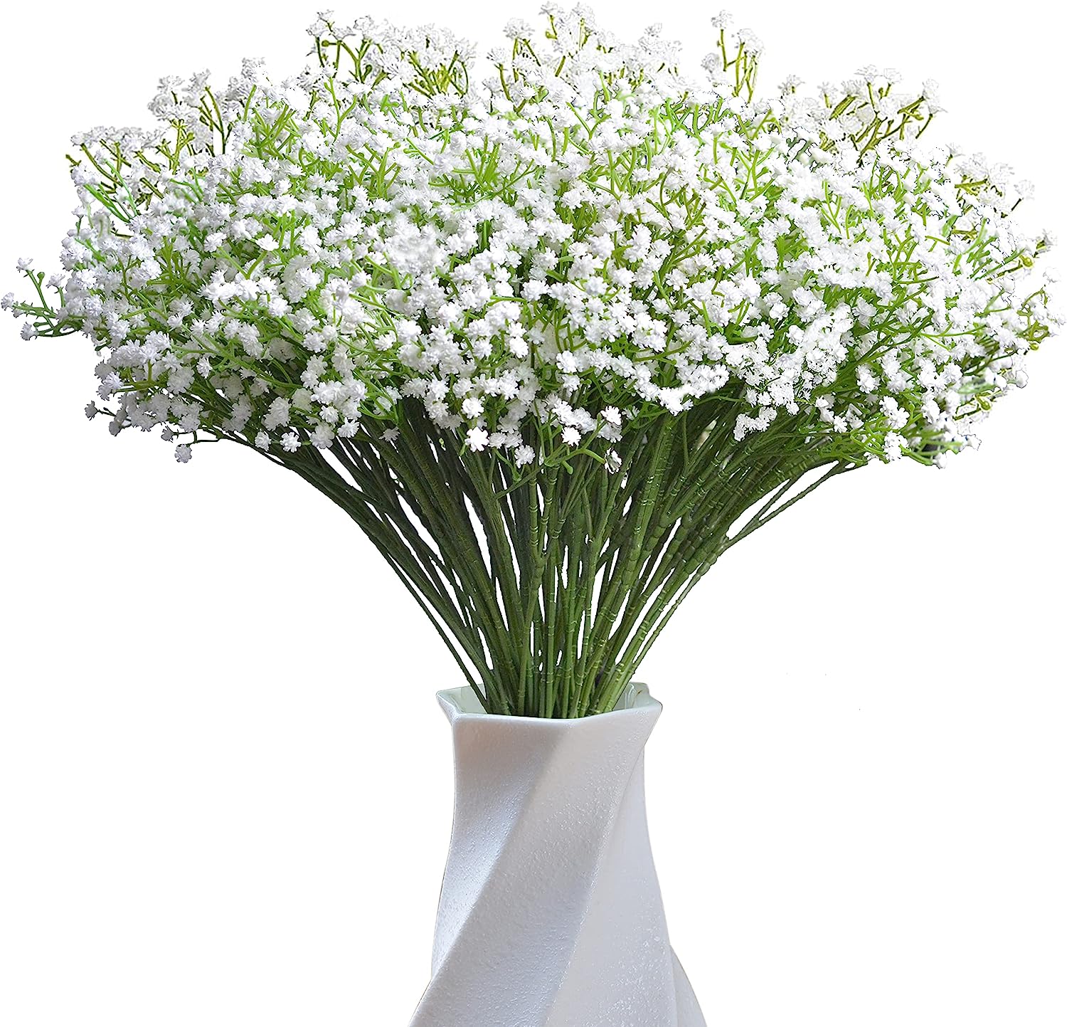 Artificial Baby Breath Flores Gypsophila Bouquet Real Toque Flor Plástica para Casamento DIY Party Home Garden Office