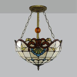 Plafonnier led suspendu au Style européen, design moderne, luminaire décoratif de plafond, Style <span class=keywords><strong>Baroque</strong></span>, idéal pour un salon ou une chambre à coucher, 16 pouces - Product Image 3