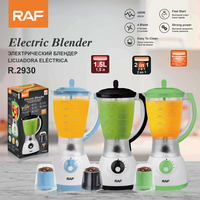 R.2930 Mixed Color Blender Mixer Juicer Grinder Met Glas Voor Fruit 1.5l