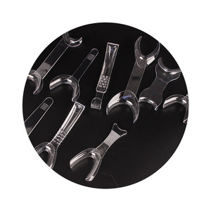 Retractor dental de doble punta, abridor de mejillas labiales, abridor de boca plano para adultos, instrumento quirúrgico para cuidado bucal - Product Image 3