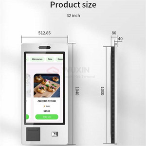 Kioscos de Pago con Pantalla Táctil Capacitiva, Diseño Nuevo y Moderno, en Oferta, con Reconocimiento Facial, Android/Linux/Windows - Product Image 4