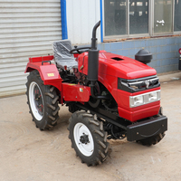 Nouvelle Arrivée - Tracteur Compact Agricole 4x4 à Transmission par Engrenages 25/35 CV avec Moteur, Fourniture Directe d'Usine
