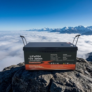 Batterie au lithium LiFePO4 12V 300Ah-600Ah, pack de batteries solaires avec BMS intelligent, système d'énergie solaire - Product Image 1