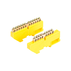 คุณภาพสูงทองเหลือง<span class=keywords><strong>Ground</strong></span> Terminal Block EarthและNeutral <span class=keywords><strong>Bar</strong></span> - Product Image 4
