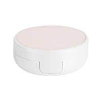A011 Boîtier compact de luxe en plastique pour poudre, avec houppette, emballage de maquillage vide, conteneur coussin d'air avec miroir, couleur nude, prix