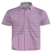 Kaos Polo Golf Pria Custom OEM Bahan Polyester, Menyerap Keringat, Elastis 4 Arah, Cepat Kering, Lengan Pendek, Sablon