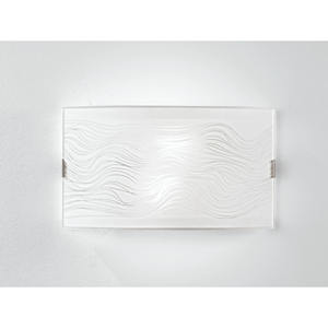 Lampada da Parete KARDIO BIANCO 20X35X10.5CM - 2XE27 - Product Image 1