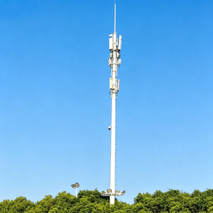 Torre de Antena Monopolar Tubular Galvanizada Q355B de 25M Resistente al Viento para Estación Base Urbana, Torre de Comunicación de Tubo Único - Product Image 2