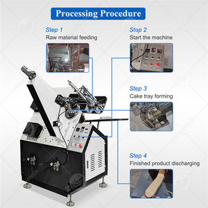 Machine automatique ORME Chine pour la fabrication de moules à papier, de moules pliables pour cupcakes, de moules à pâtisserie et de moules à muffins - Product Image 3