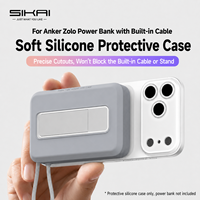 Étui de protection en silicone SIKAI pour Anker Zolo A1116 45w10000mAh, batterie externe magnétique, résistant aux chocs, anti-rayures, housse de voyage