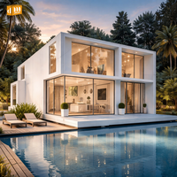 Casas contenedor pequeñas desmontables DreamMaker que viven grandes en espacios de apartamentos pequeños Casa Pre Moldada Casa M