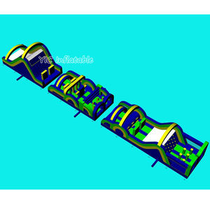 Carrera <span class=keywords><strong>de</strong></span> obstáculos inflable para adultos al aire libre gigante para adultos, juegos deportivos <span class=keywords><strong>de</strong></span> carrera <span class=keywords><strong>de</strong></span> 5K, obstáculos divertidos, laberinto, carrera <span class=keywords><strong>de</strong></span> obstáculos inflable para adultos - Product Image 4