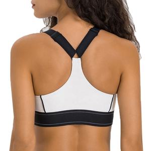 Soutien-gorge de sport pour femme réglable en gros personnalisé avec bretelles croisées Bande élastique respirante Soutien-gorge de sport pour la salle de sport pour le yoga - Product Image 5