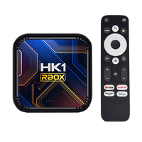 Nouvelle Box TV IPTV Android 13 8K avec télécommande vocale, processeur RK3528, double WiFi, 4 Go de RAM et 64 Go de stockage, directement de l'usine HK1 Rbox K8S