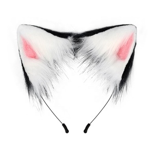 Produttore vendite dirette Lolita <span class=keywords><strong>gatto</strong></span> volpe <span class=keywords><strong>cerchietto</strong></span> fatto a mano Cosplay <span class=keywords><strong>orecchie</strong></span> <span class=keywords><strong>orecchie</strong></span> di <span class=keywords><strong>gatto</strong></span> fascia - Product Image 2