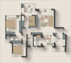 Chuangguan, service de conception d'intérieur, design architectural de villa, hôtel, <span class=keywords><strong>maison</strong></span> moderne de luxe <span class=keywords><strong>italienne</strong></span>, rendu 3D, meubles - Product Image 6