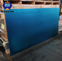 Plaque acrylique miroir bleue PMMA, panneau réfléchissant, plaque miroir en plastique coloré pour la décoration