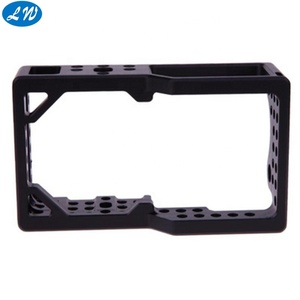 Máy Ảnh Cage Chất Lượng Chính Xác Nhôm <span class=keywords><strong>CNC</strong></span> Phay Gia Công Màu Anodized Nhôm Micro Gia Công 3/4/ 5 Trục <span class=keywords><strong>CNC</strong></span> Gia Công - Product Image 3