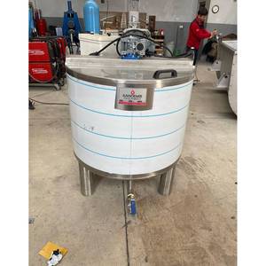 Cuve de mélange en acier inoxydable Kandemir 500 L avec mélangeur à engrenages, équipement industriel - Product Image 1