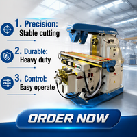 Fraiseuse horizontale universelle de haute qualité et robuste X6132 220V, nouvelle marque INDEX, moteur 7,5KW, garantie 1 an
