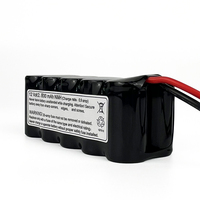 Batterie NiMH 12V 2800mAh à décharge élevée 5C pour robot IA, équipement médical, appareil