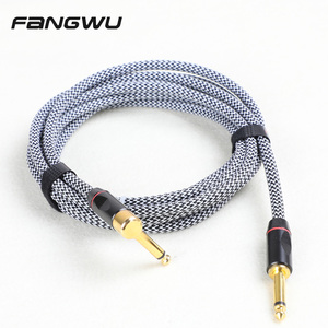 Cable para <span class=keywords><strong>Guitarra</strong></span> Eléctrica de 10 pies y 6.35mm, Recto a Angular, de la Mejor Marca, Buena Calidad, para Bajo - Product Image 4