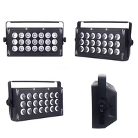 Projecteur matriciel 21 LED x 15W RGBW 4-en-1, projecteur mural, stroboscope DMX512 IP33 en alliage d'aluminium, éclairage LED pour discothèque, DJ, mariage
