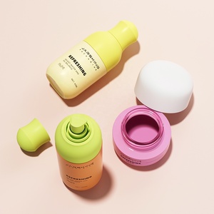 30ml 45ml 100ml 120ml biểu tượng tùy chỉnh độc đáo sang trọng chăm sóc da bao bì Frosted rỗng thủy tinh mỹ phẩm Lotion bơm chai bộ và Jar - Product Image 4